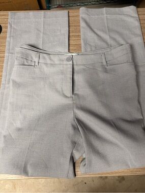cleo Light Gray Women's Dress Trousers